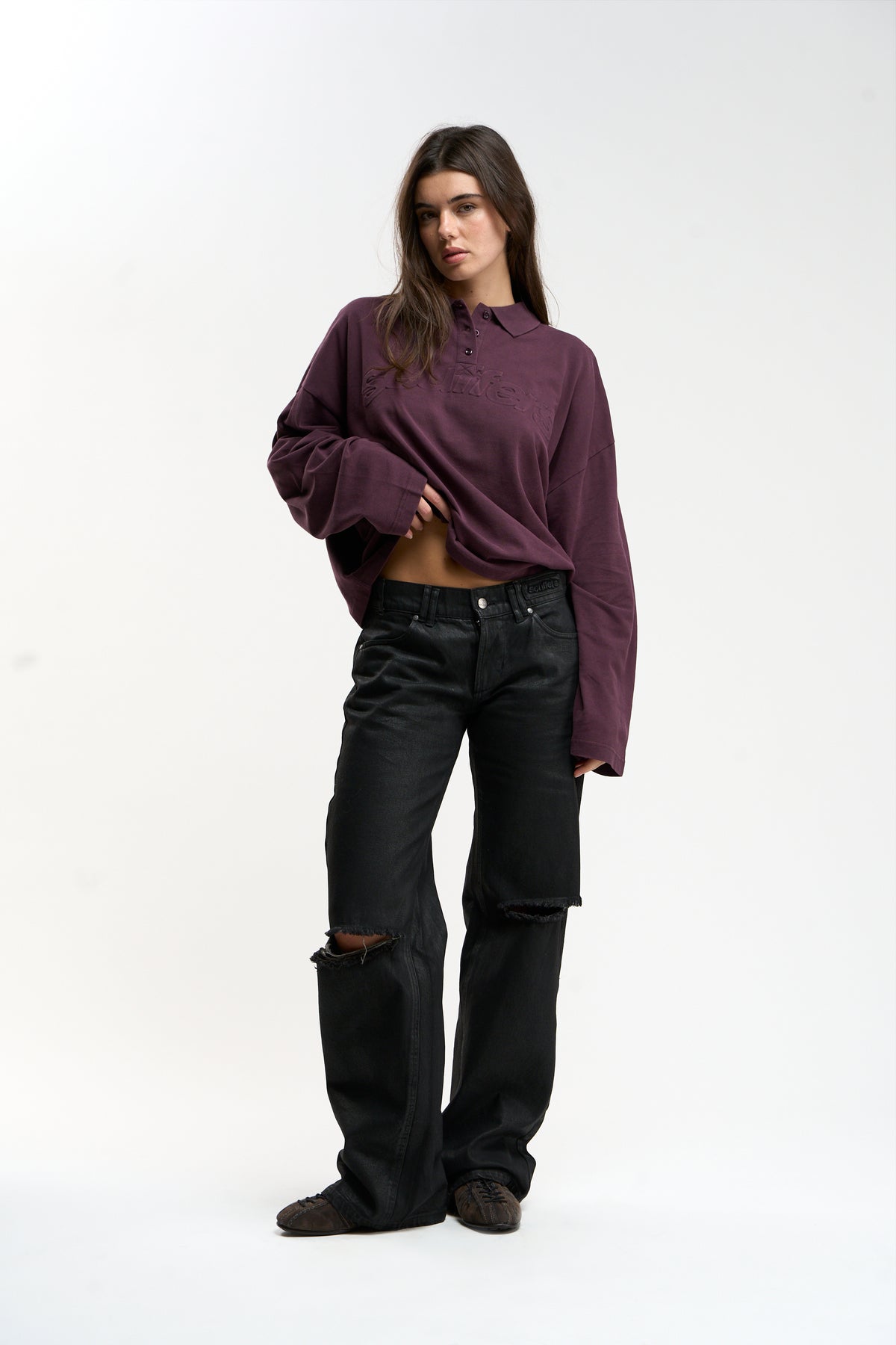Casona Burgundy Polo