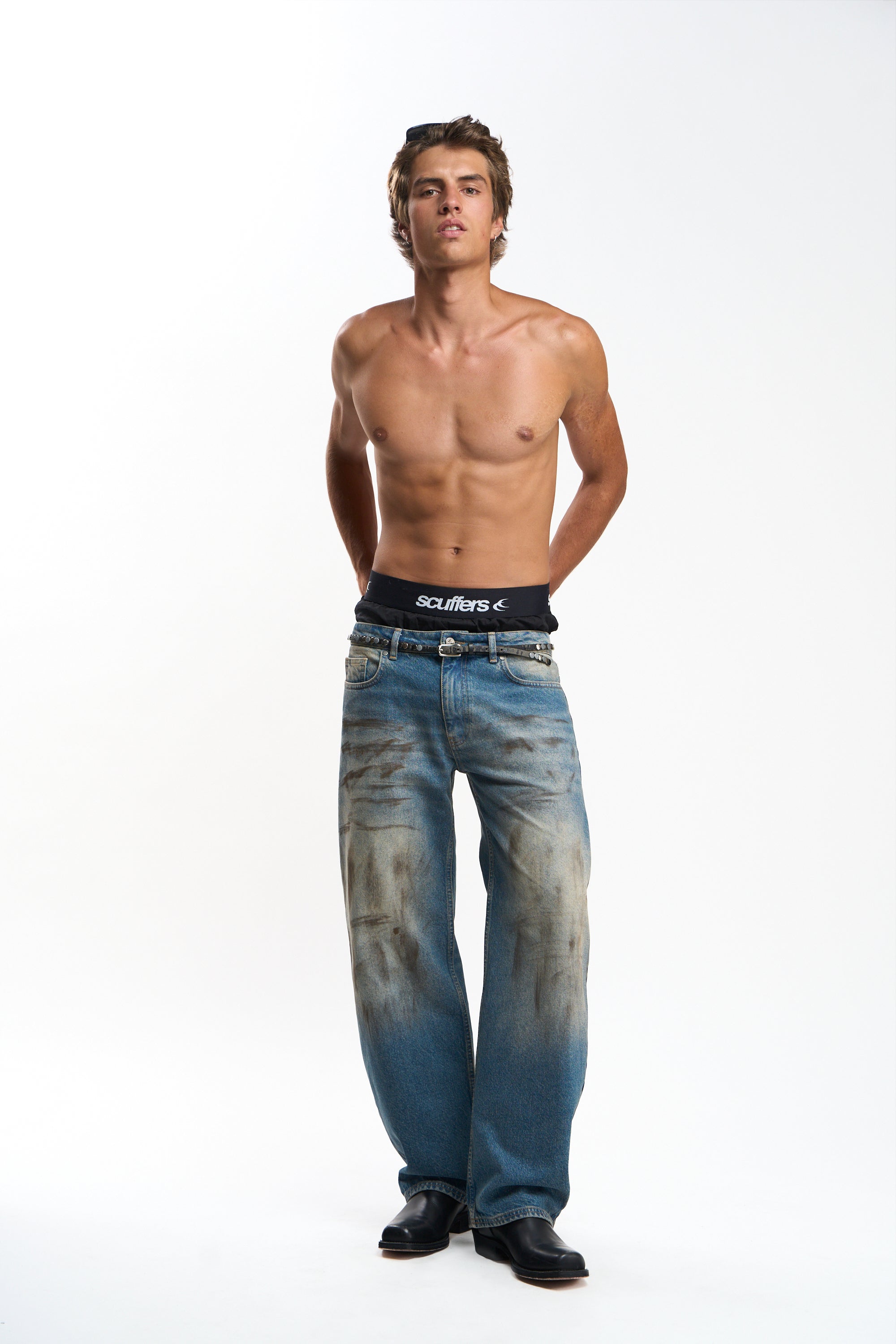Bani Washed Blue Pants