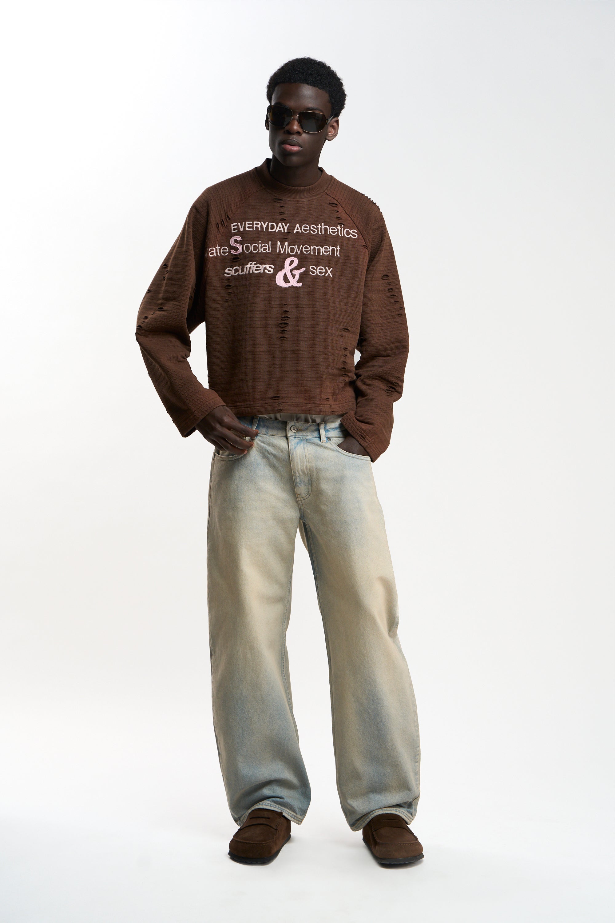 Mini Brown Sweatshirt