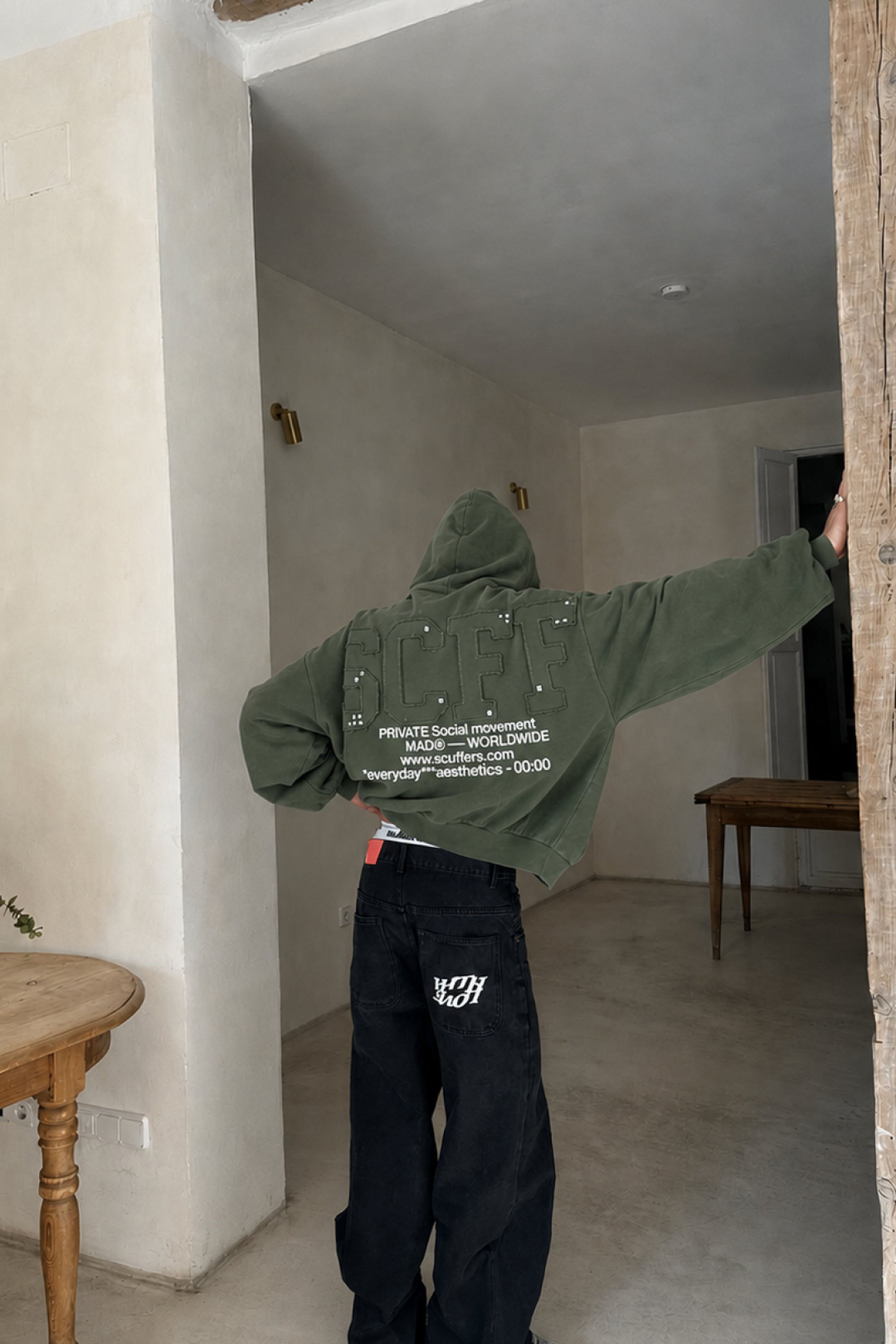 Worldwide Green Hoodie