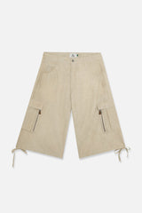 Funk Light Brown Jorts