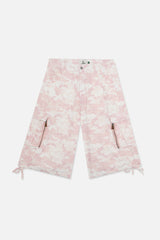 Funk Pink Camo Jorts