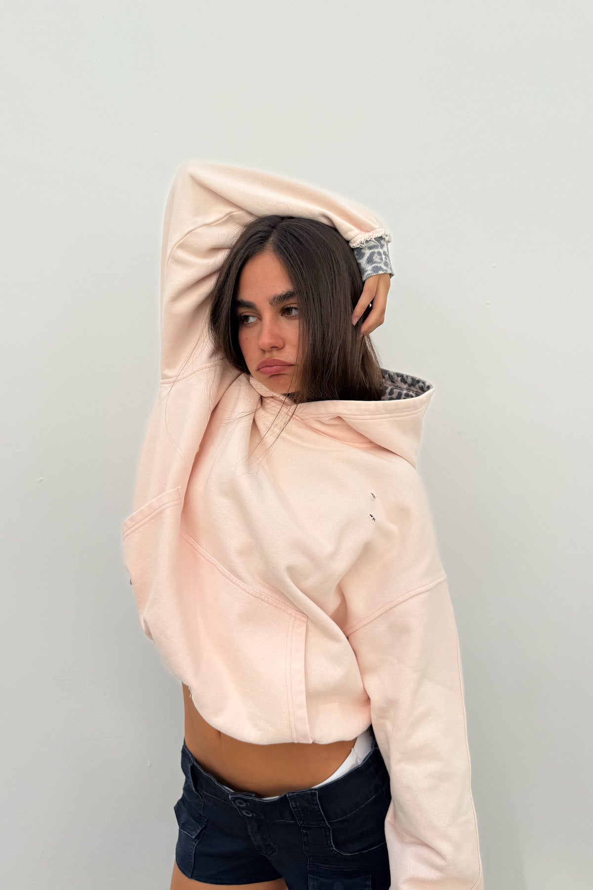Leo Light Pink Hoodie