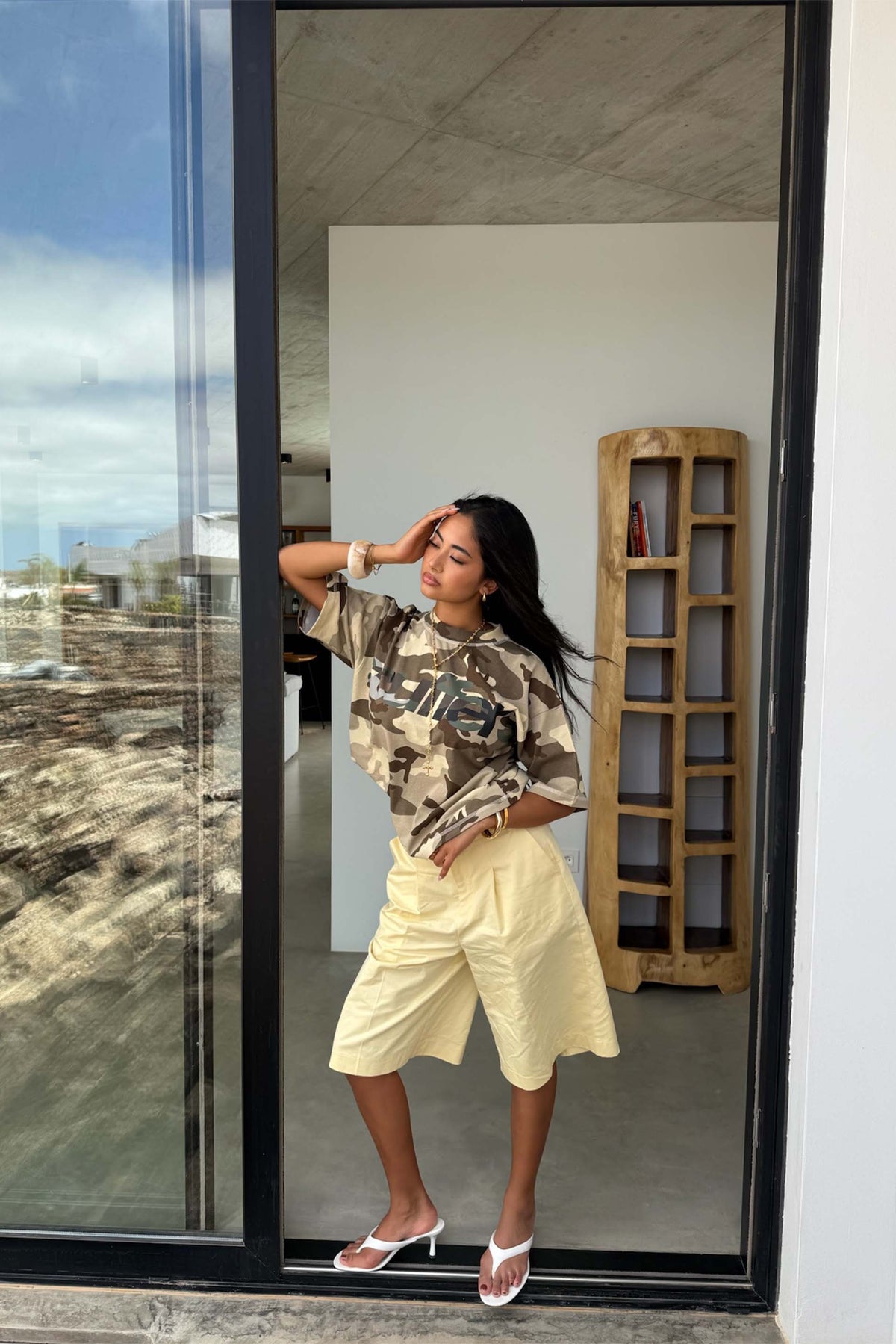 Double Camo Brown T-Shirt