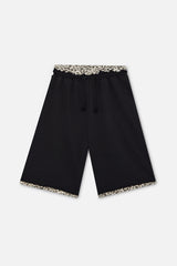 Leo Black Jorts