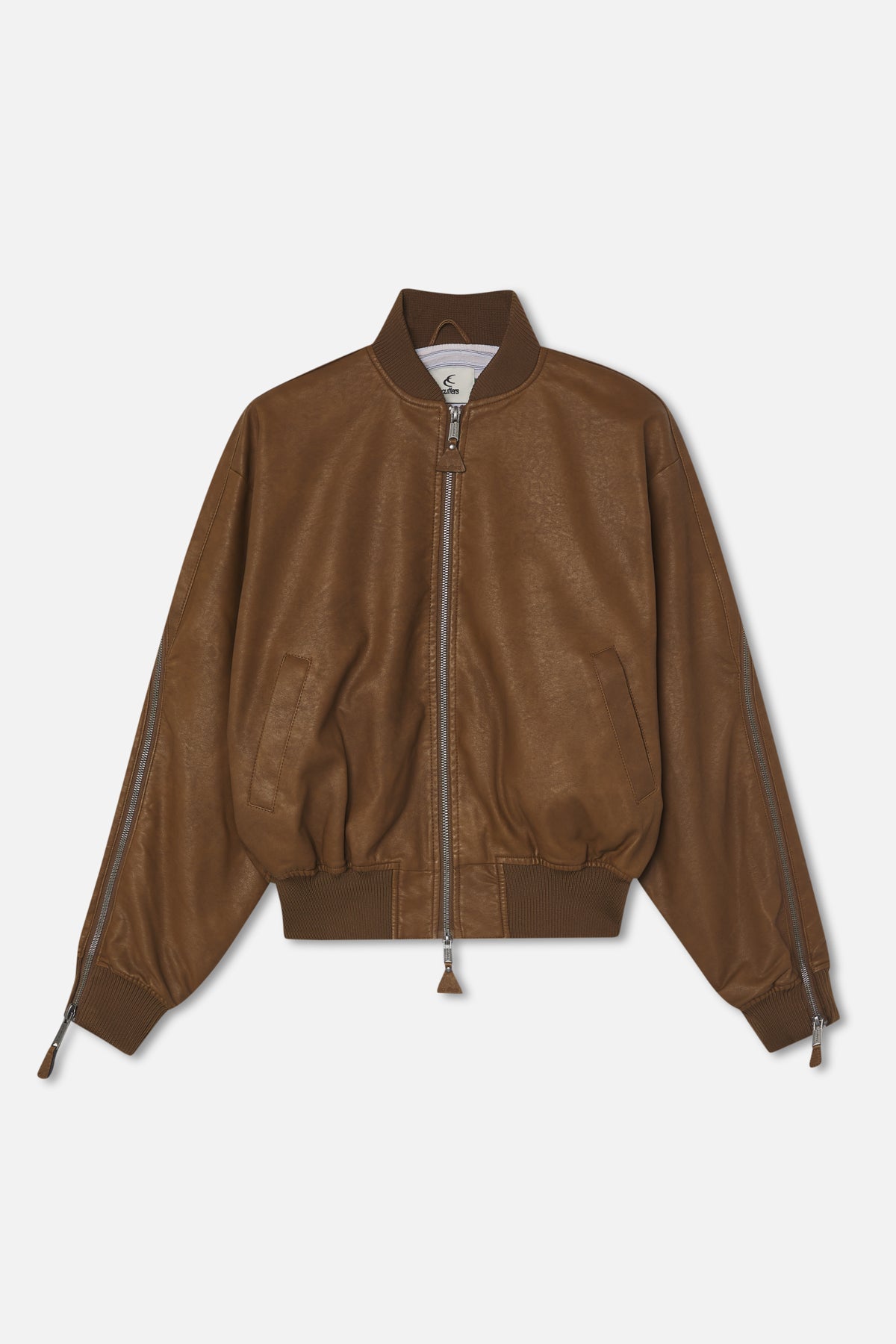 Lisbon Brown Bomber Jacket