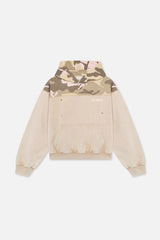 Lizzie Ecru Camo Hoodie