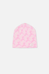 Monogram Pink Beanie
