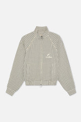 Chamise Checkered Ecru Zipper
