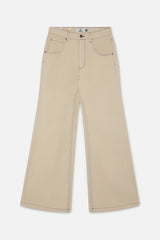 New Flared Ecru Pants