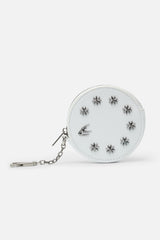 Night White Keychain Wallet