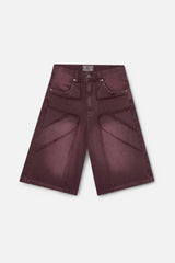 OPS Burgundy Jorts