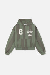 Picadilly Green Zipper