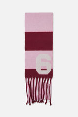 Picadilly Burgundy Scarf