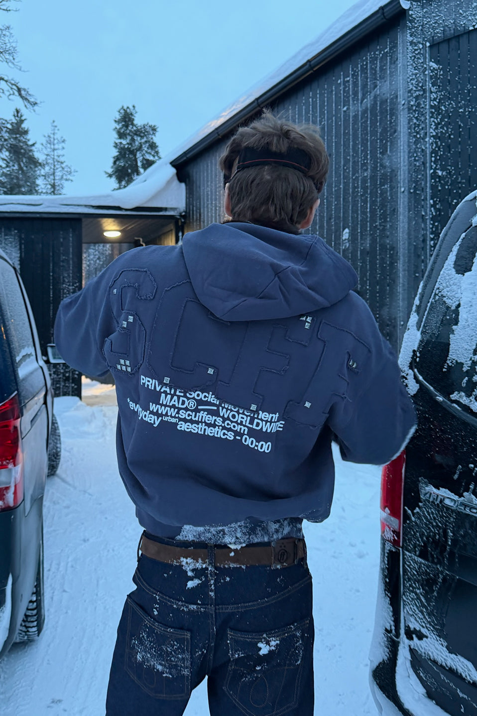 Worldwide Blue Hoodie