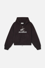 Roots Brown Knit Zipper