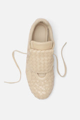 Iconic Braided Beige Sneaker