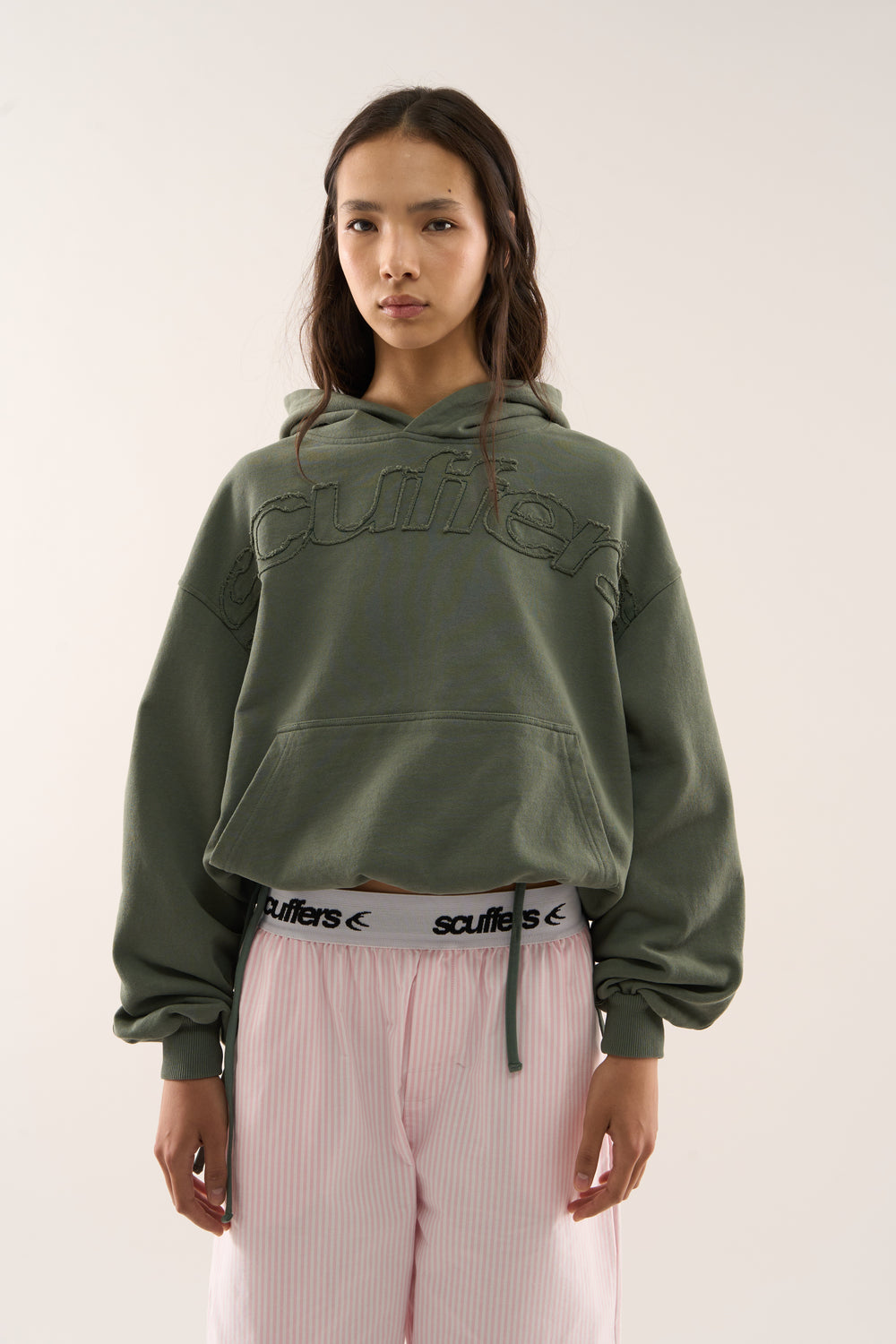 Raw Green Hoodie