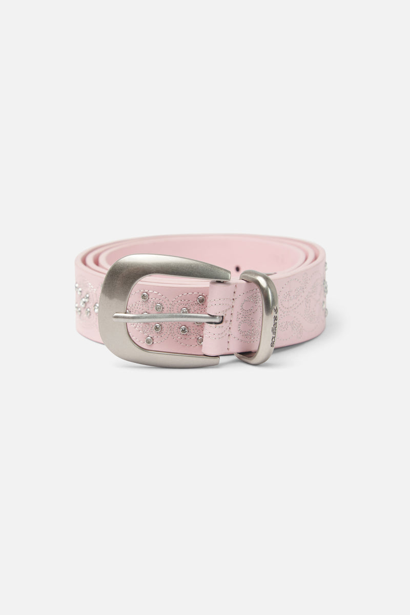 Shinning Light Pink Belt