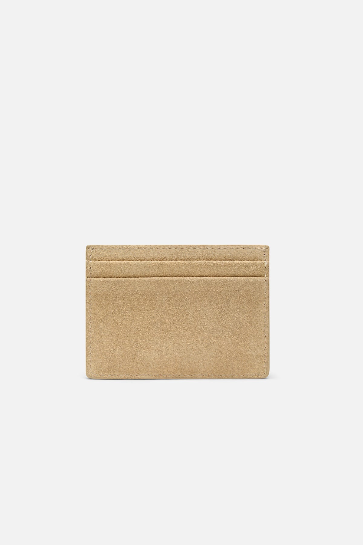 Suede Ecru Wallet