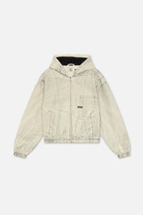 Waxed Ecru Work Jacket