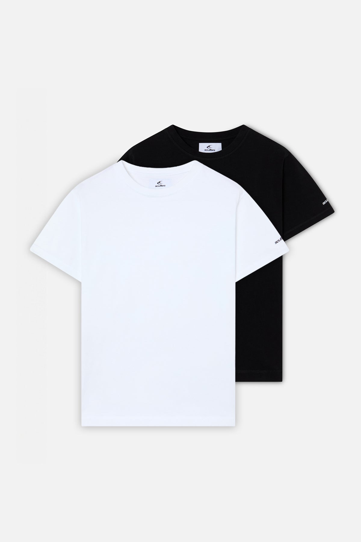 Basic B&W Regular T-shirt Pack