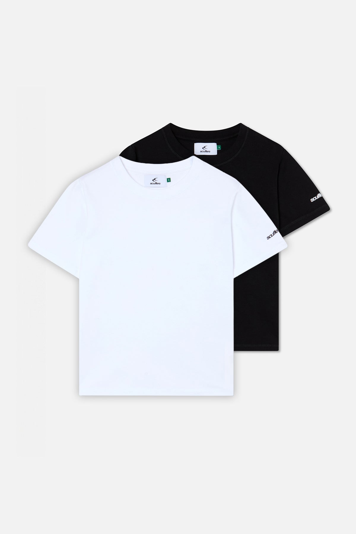 Interlock B&W Fitted T-Shirt Pack