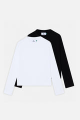 Interlock B&W Longsleeve T-Shirt Pack