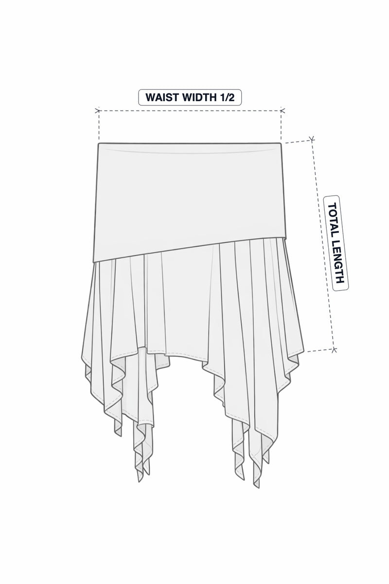 Claires Blue Skirt