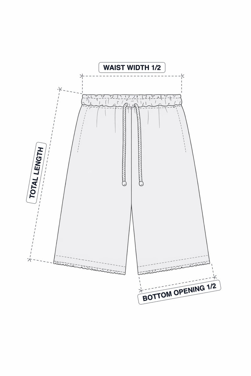 Leo Black Jorts