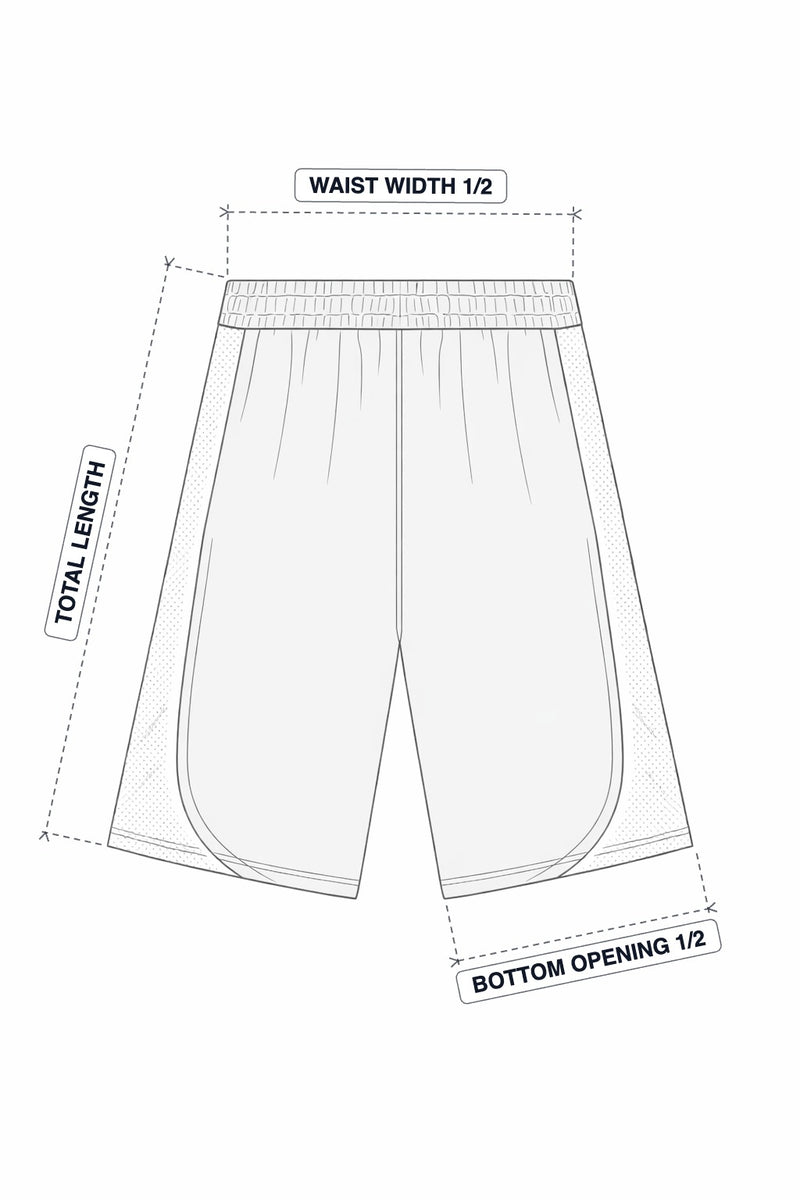 Nacar White Jorts
